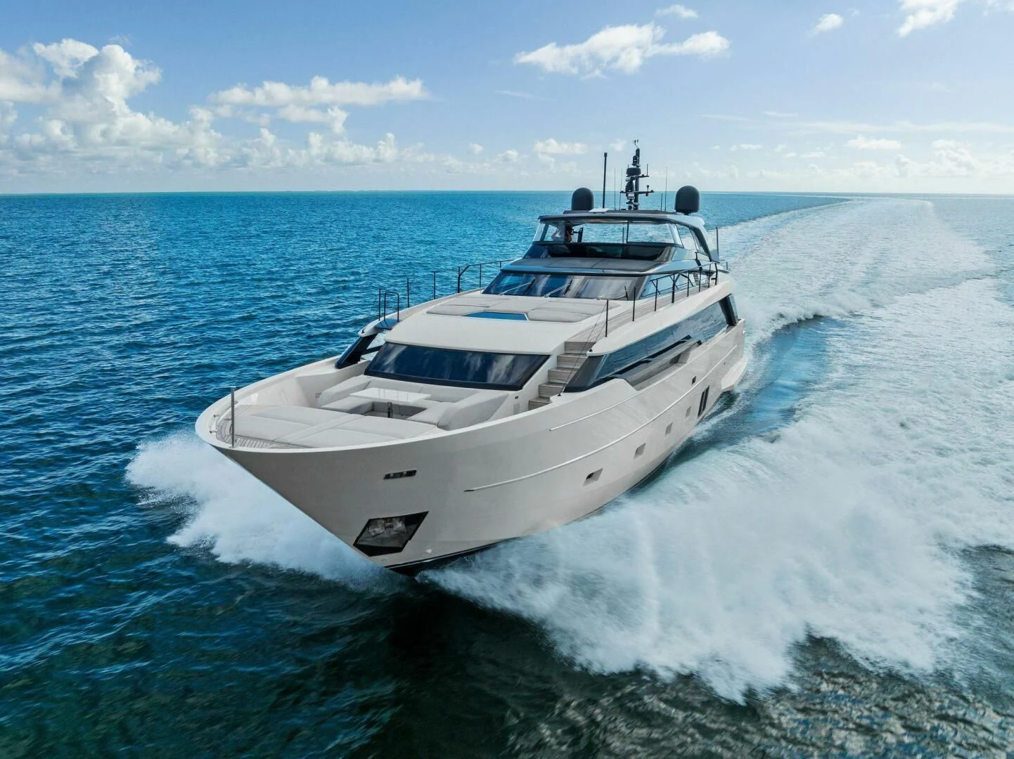 a boat on the water aboard GATSBY Yacht for Charter