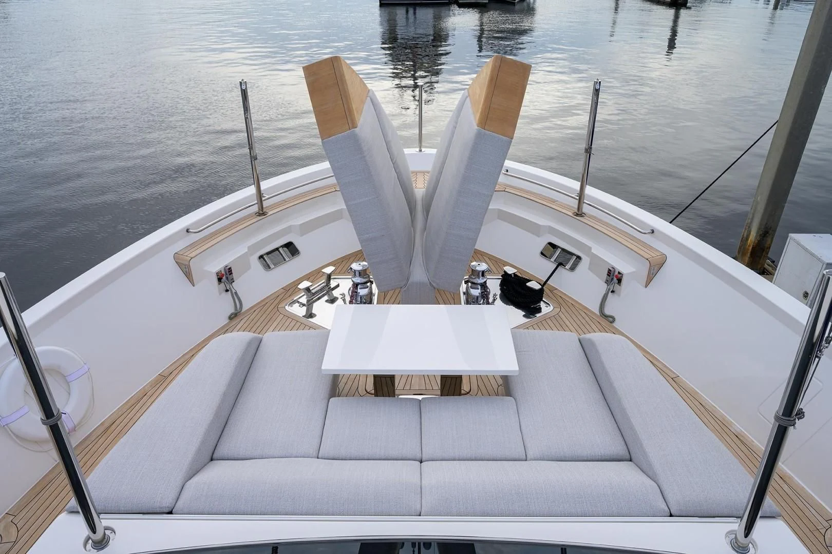 a boat on the water aboard GATSBY Yacht for Charter