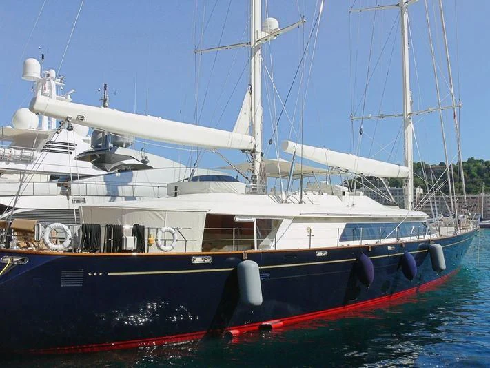 a boat in the water aboard IS A ROSE Yacht for Sale