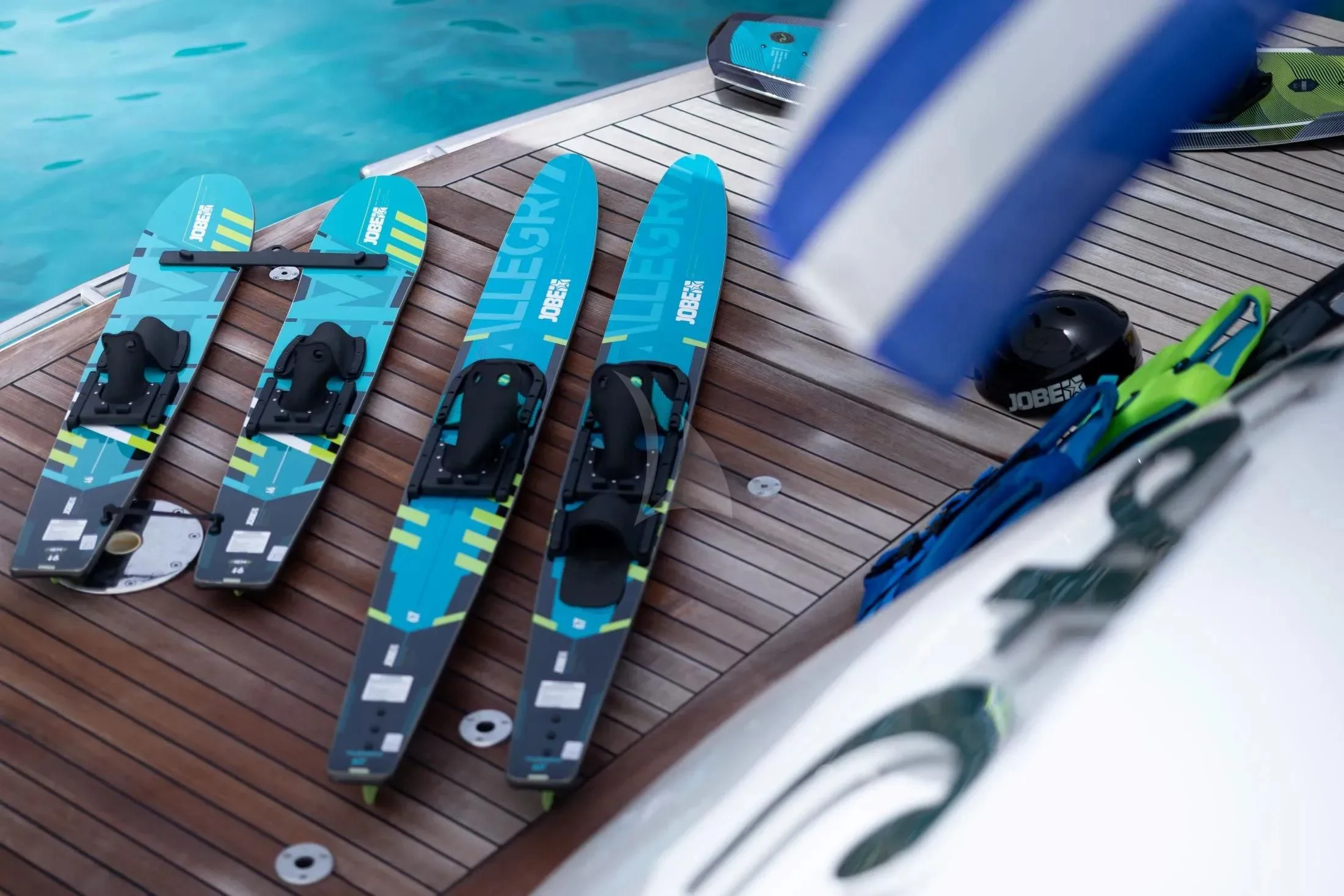 a pair of scissors next to a circuit board aboard MAC Yacht for Sale
