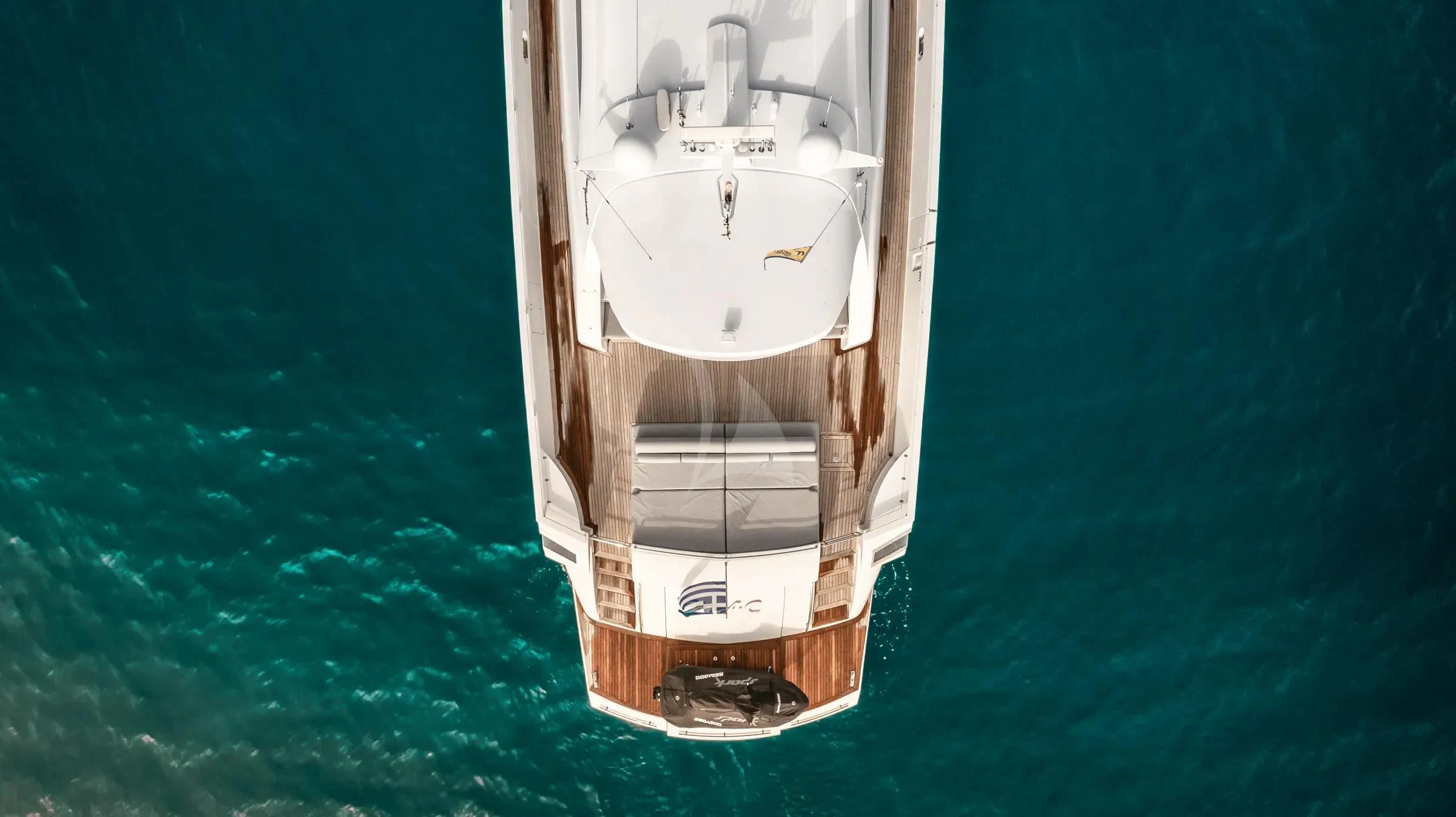 a model of a ship aboard MAC Yacht for Sale