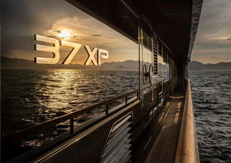 a boat on the water aboard ALAIA Yacht for Sale