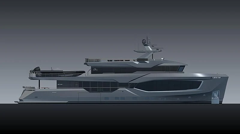 diagram aboard ALAIA Yacht for Sale