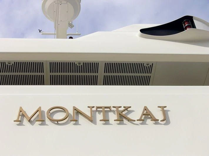text aboard MONTKAJ Yacht for Sale