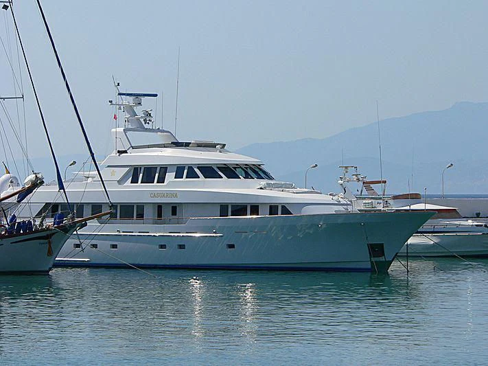 a couple of boats in the water aboard CHANSON Yacht for Sale