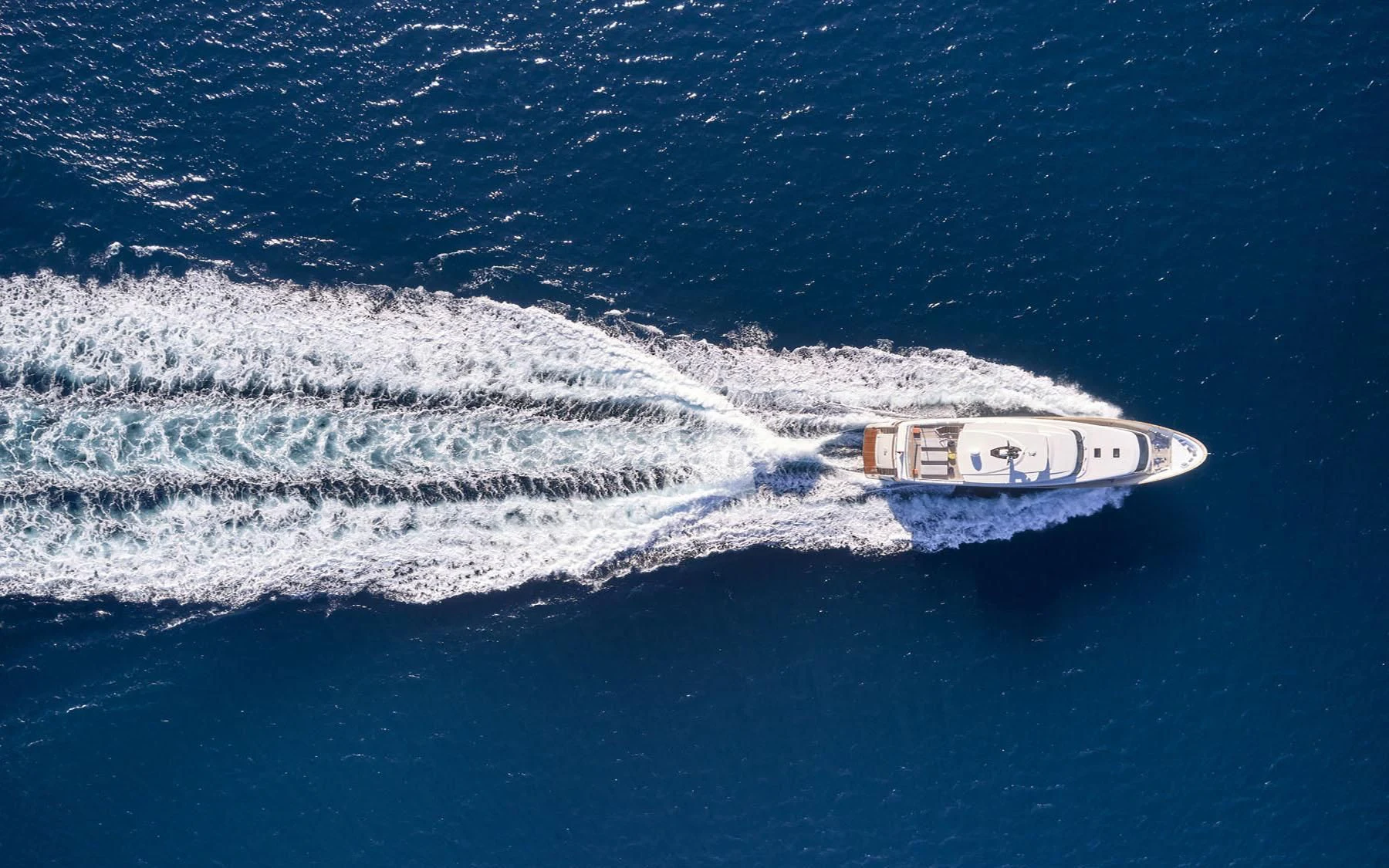 a boat in the water aboard FLOR Yacht for Charter