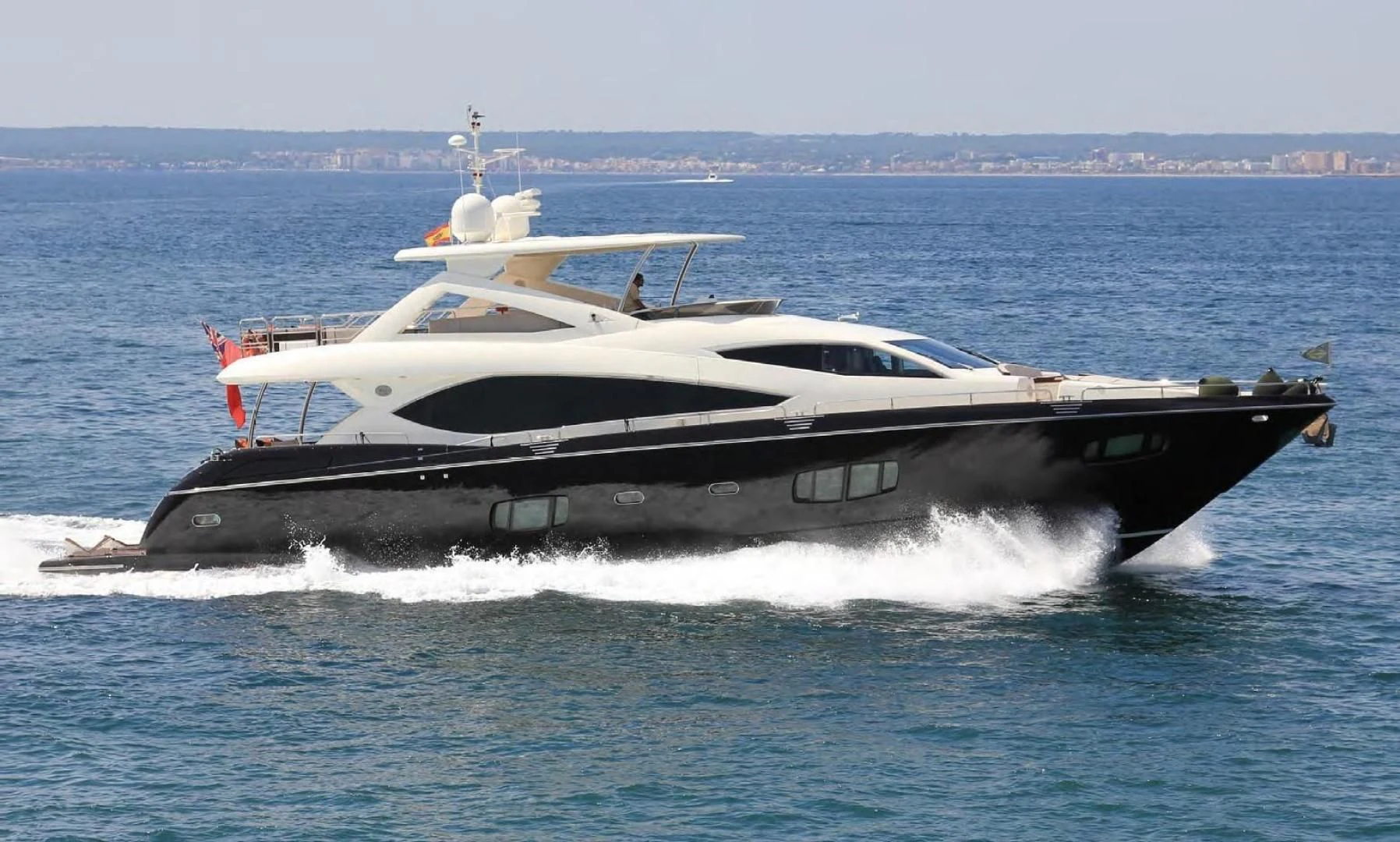 a boat on the water aboard ABRAHAM M Yacht for Sale