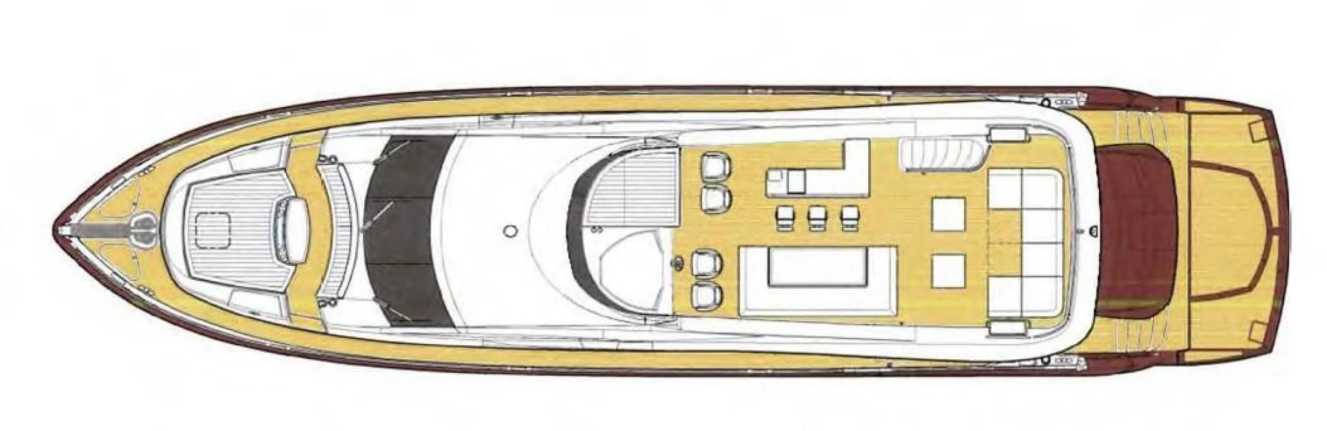 diagram aboard ABRAHAM M Yacht for Sale