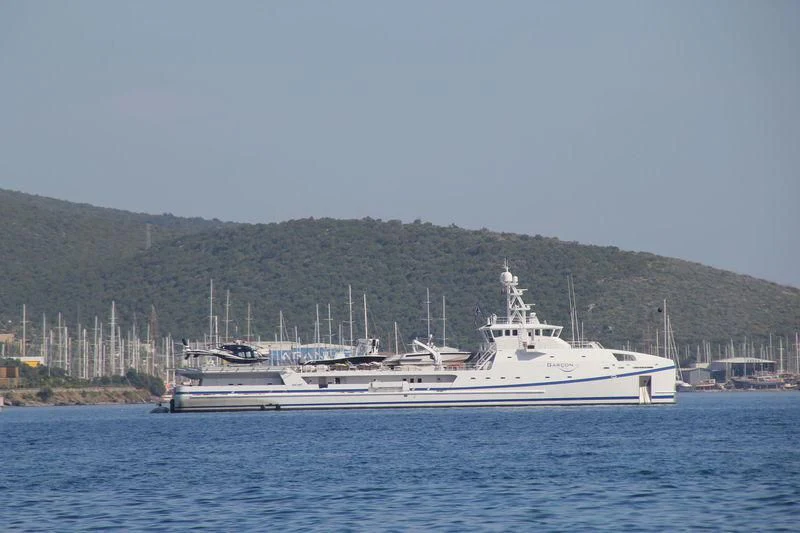 a couple of boats in the water aboard GARCON Yacht for Sale