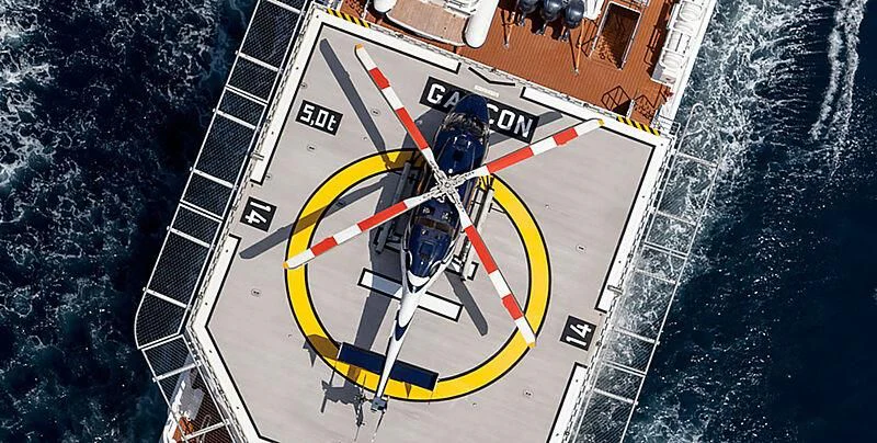 diagram aboard GARCON Yacht for Sale