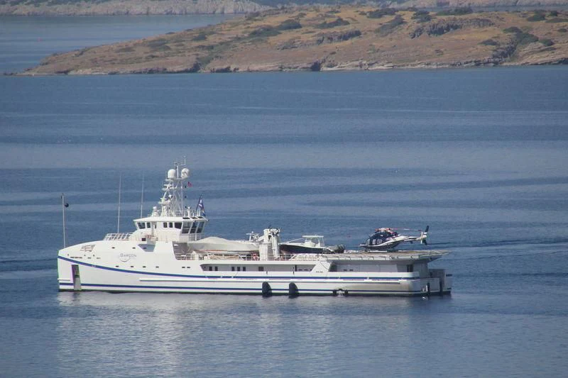 a boat on the water aboard GARCON Yacht for Sale