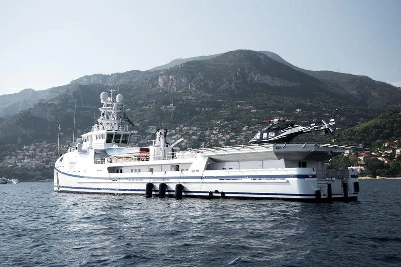 a boat on the water aboard GARCON Yacht for Sale