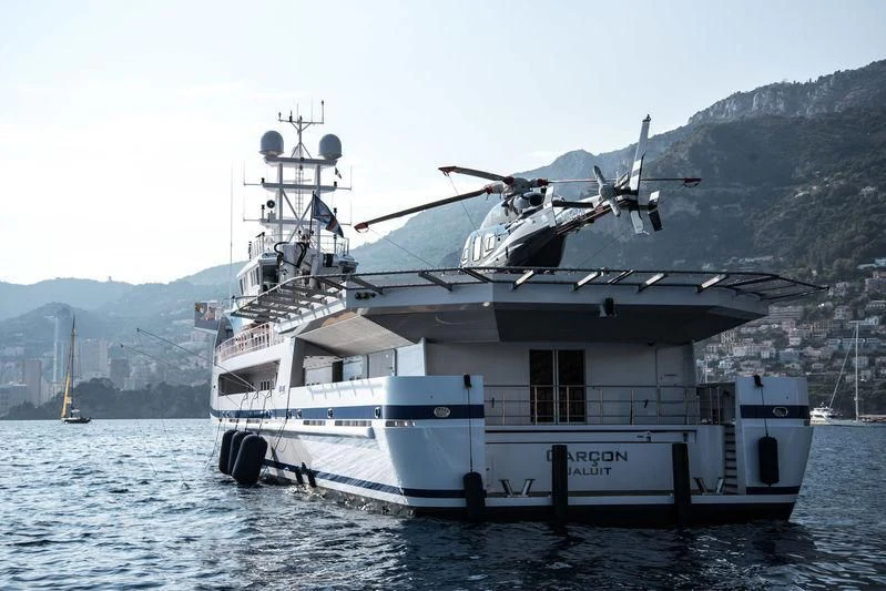 a boat on the water aboard GARCON Yacht for Sale