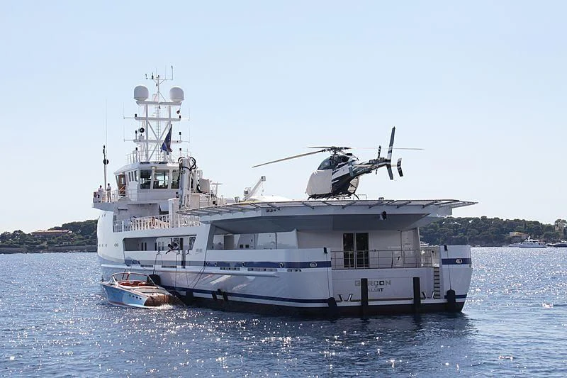 a boat on the water aboard GARCON Yacht for Sale