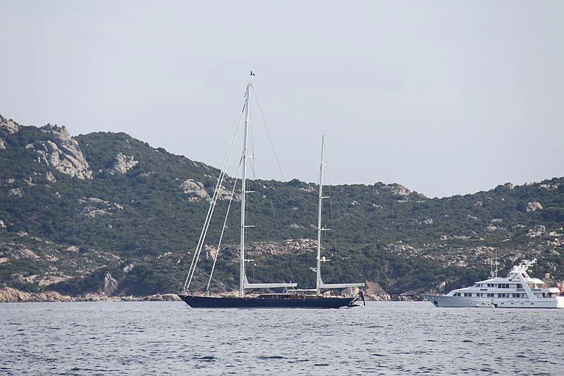 a boat sailing in the water aboard CHRISTOPHER Yacht for Sale