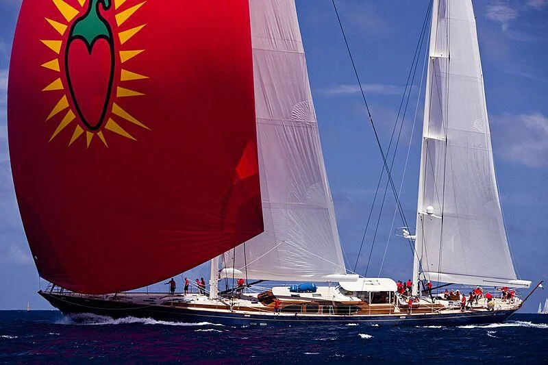 a sailboat on the water aboard CHRISTOPHER Yacht for Sale