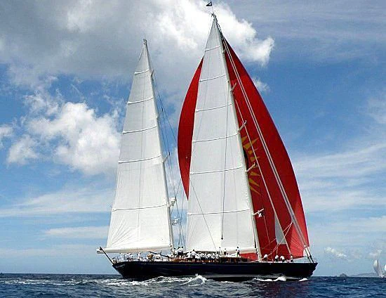 a sailboat in the water aboard CHRISTOPHER Yacht for Sale