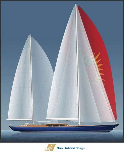 a group of sailboats on a blue water aboard CHRISTOPHER Yacht for Sale