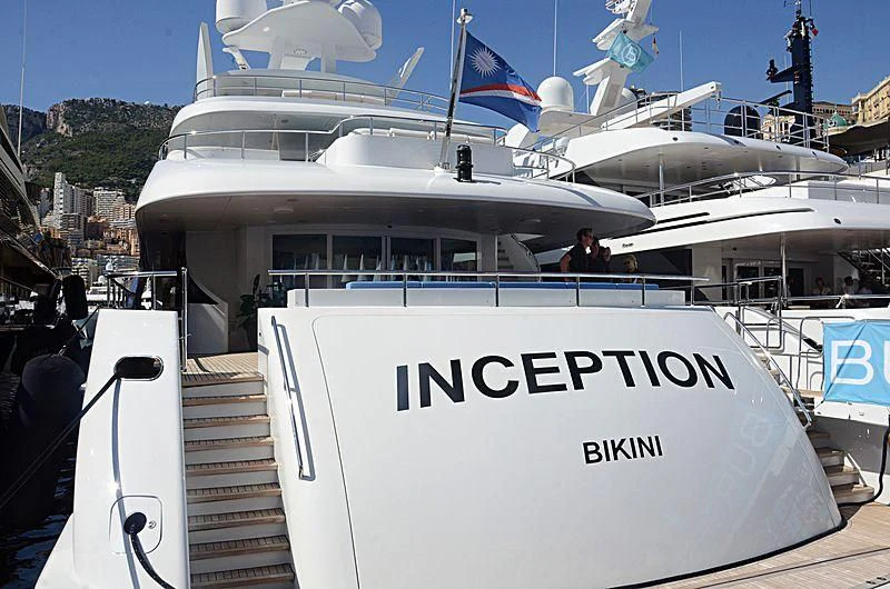 a boat with a person on the deck aboard R JUNIORS Yacht for Sale