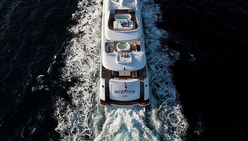 a satellite in space aboard R JUNIORS Yacht for Sale
