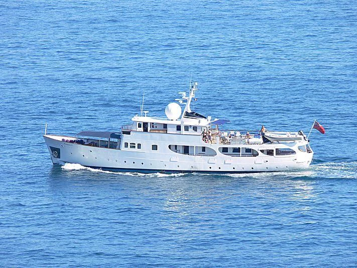 a boat in the water aboard CAMARA C Yacht for Sale