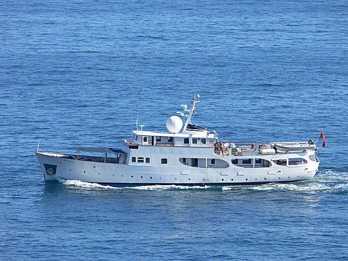 a boat on the water aboard CAMARA C Yacht for Sale