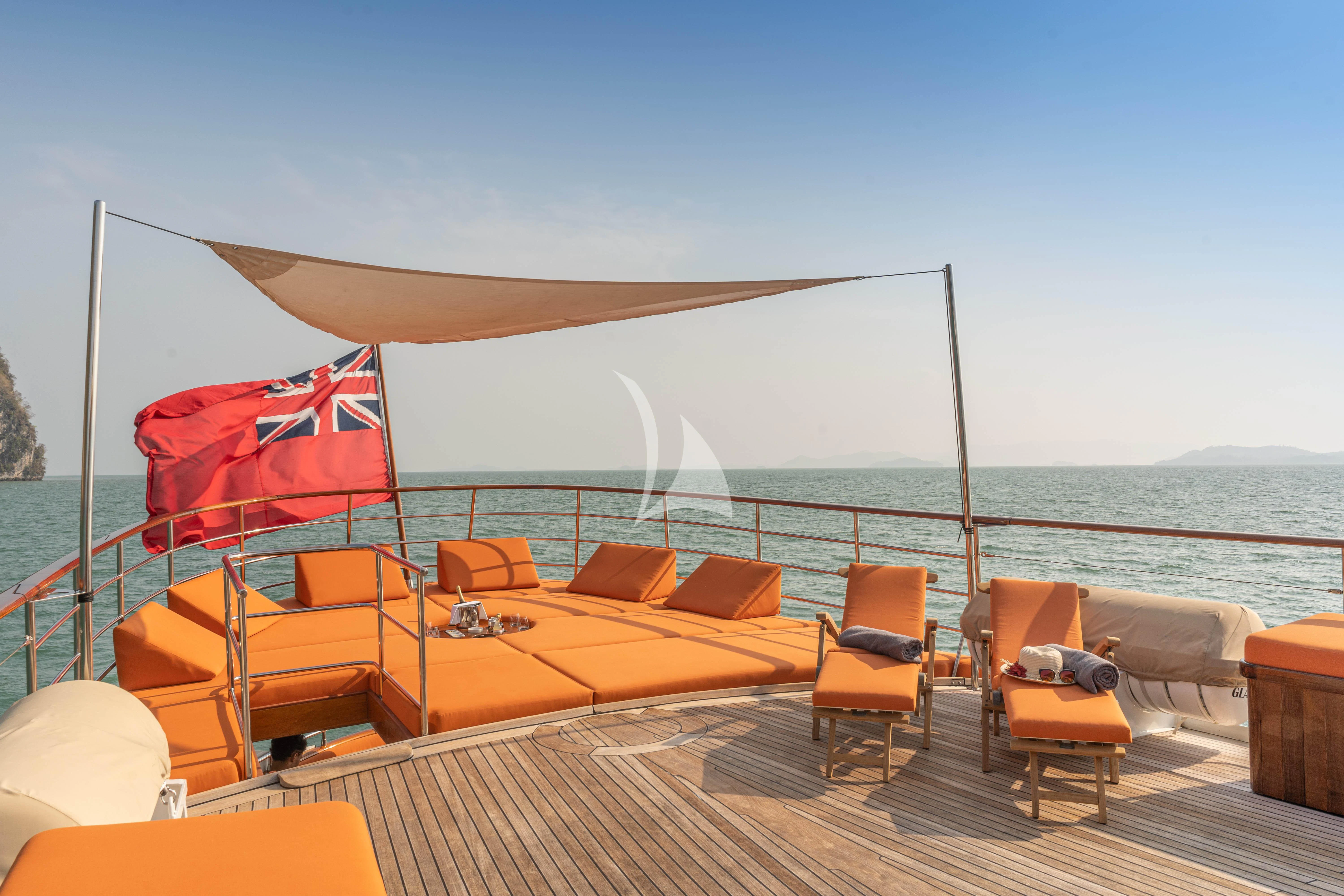 a boat on the water aboard CAMARA C Yacht for Sale
