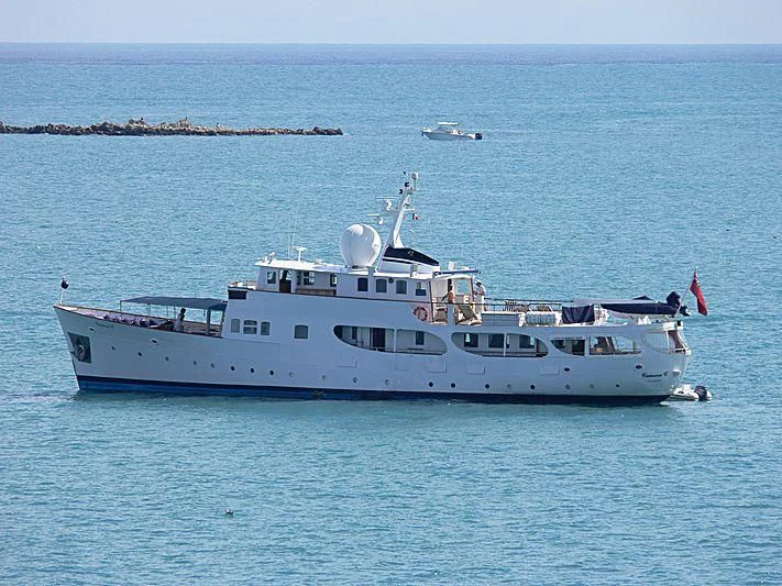 a boat in the water aboard CAMARA C Yacht for Sale
