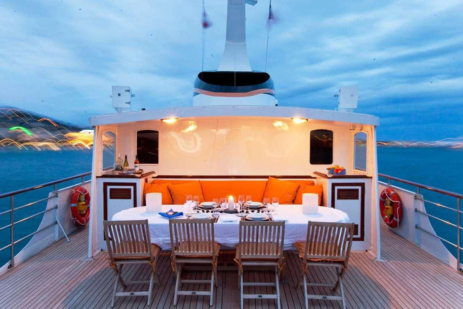 a boat on a boat aboard CAMARA C Yacht for Sale