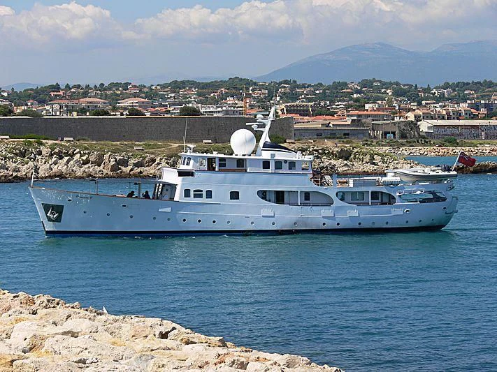 a boat in the water aboard CAMARA C Yacht for Sale