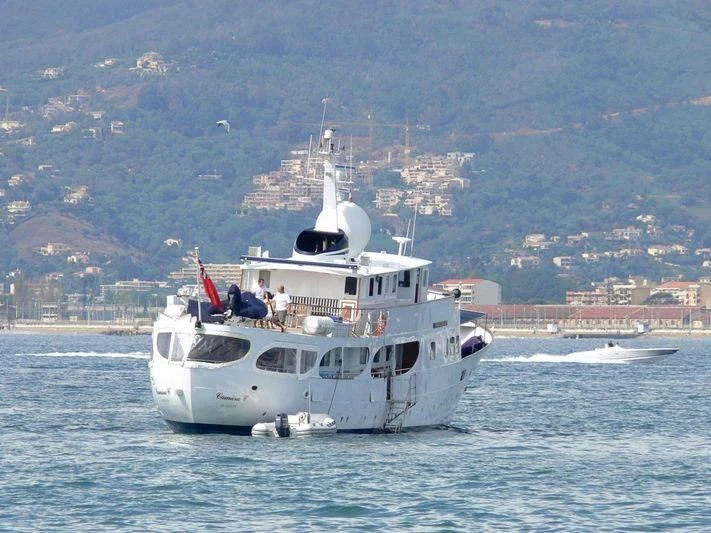 a boat on the water aboard CAMARA C Yacht for Sale