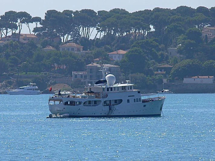 a boat on the water aboard CAMARA C Yacht for Sale