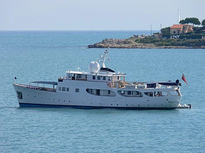 a boat on the water aboard CAMARA C Yacht for Sale