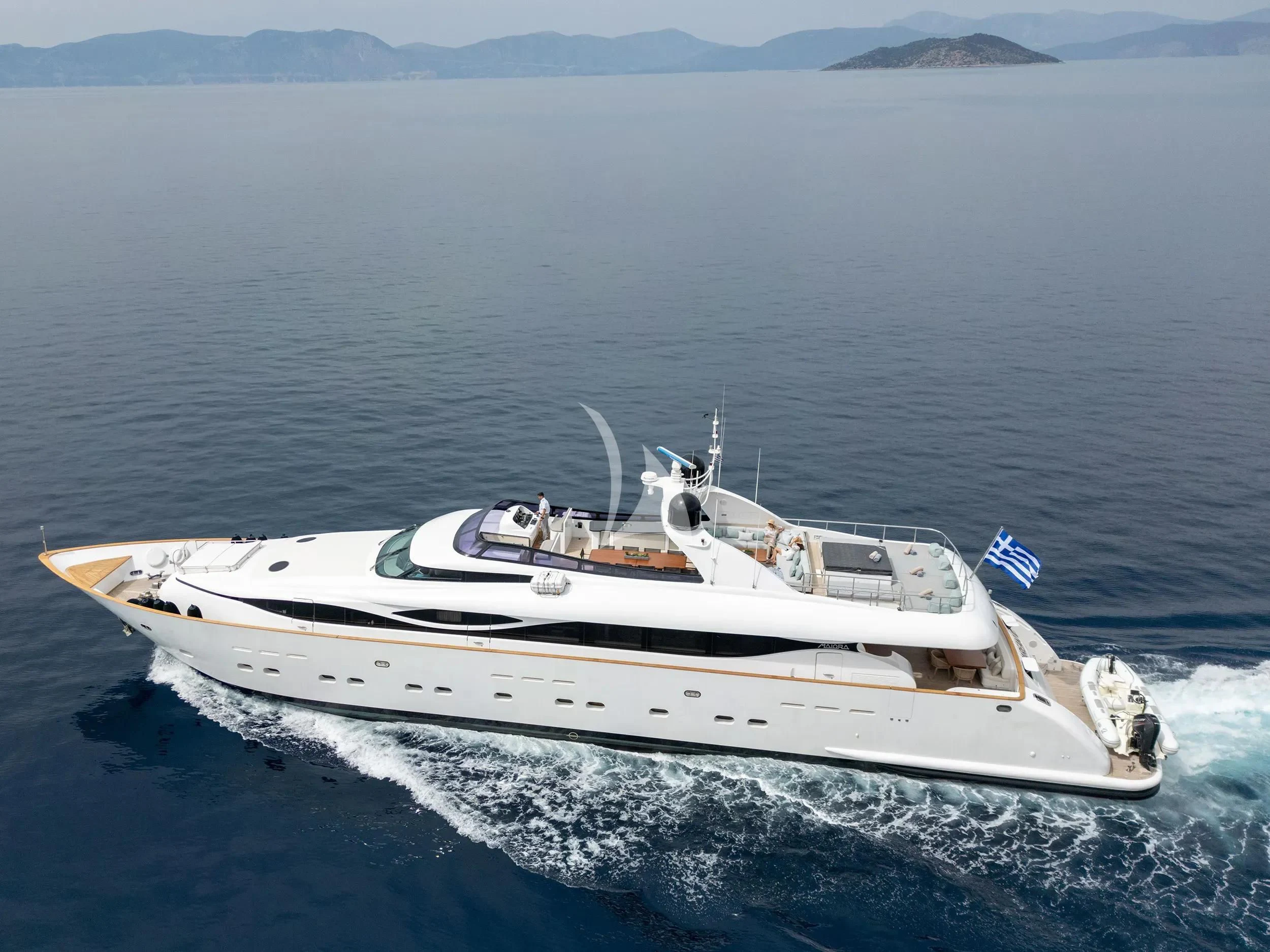a boat on the water aboard PAREAKI II Yacht for Sale