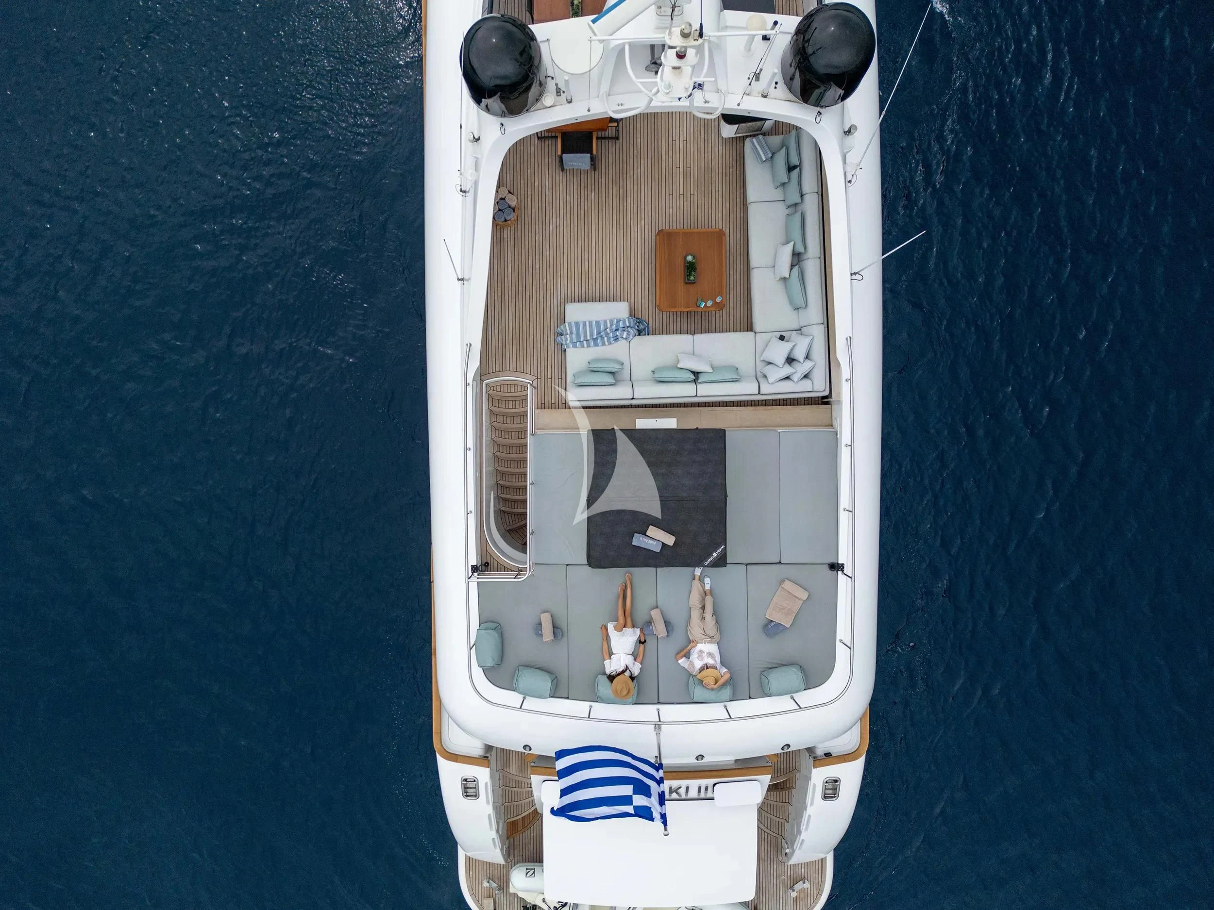 a boat on the water aboard PAREAKI II Yacht for Sale
