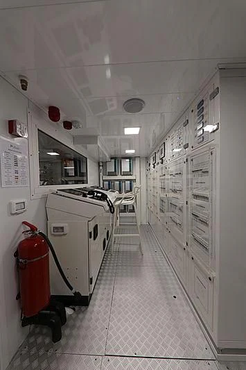 a room with medical equipment aboard MONT-AL LAWZ Yacht for Sale