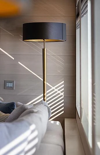 a lamp on a wall aboard MONT-AL LAWZ Yacht for Sale