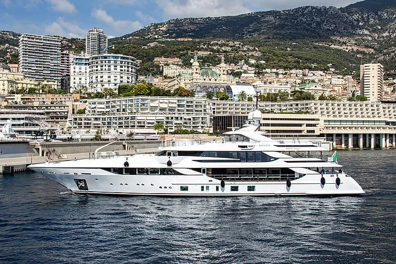 a large white boat in the water aboard MONT-AL LAWZ Yacht for Sale