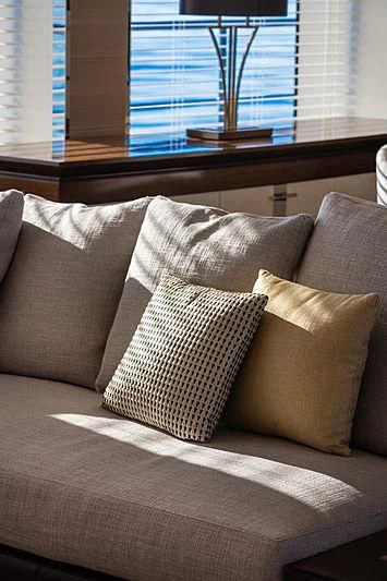 pillows on a bed aboard MONT-AL LAWZ Yacht for Sale