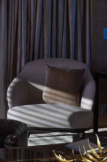 a chair with a pillow on it aboard MONT-AL LAWZ Yacht for Sale