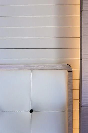 a white door with a black handle aboard MONT-AL LAWZ Yacht for Sale