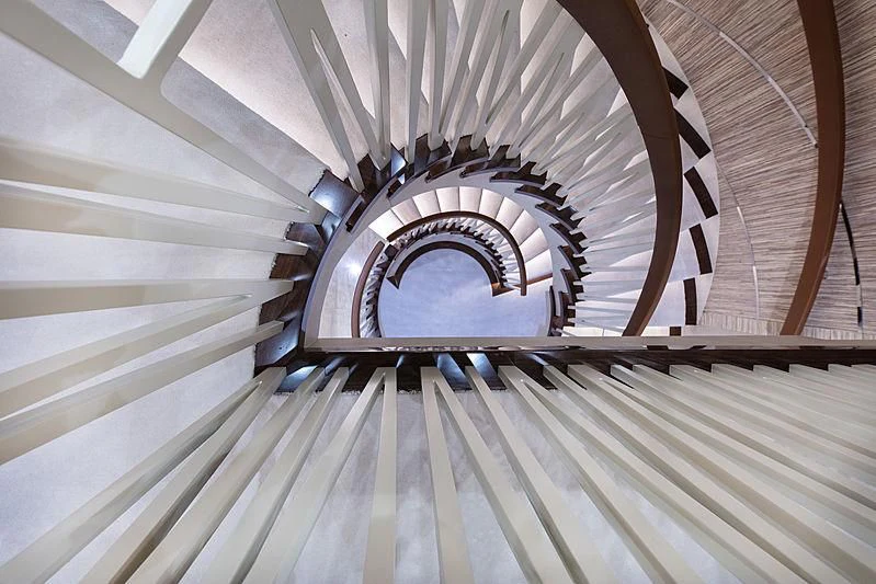 a large attic with a ceiling aboard MONT-AL LAWZ Yacht for Sale