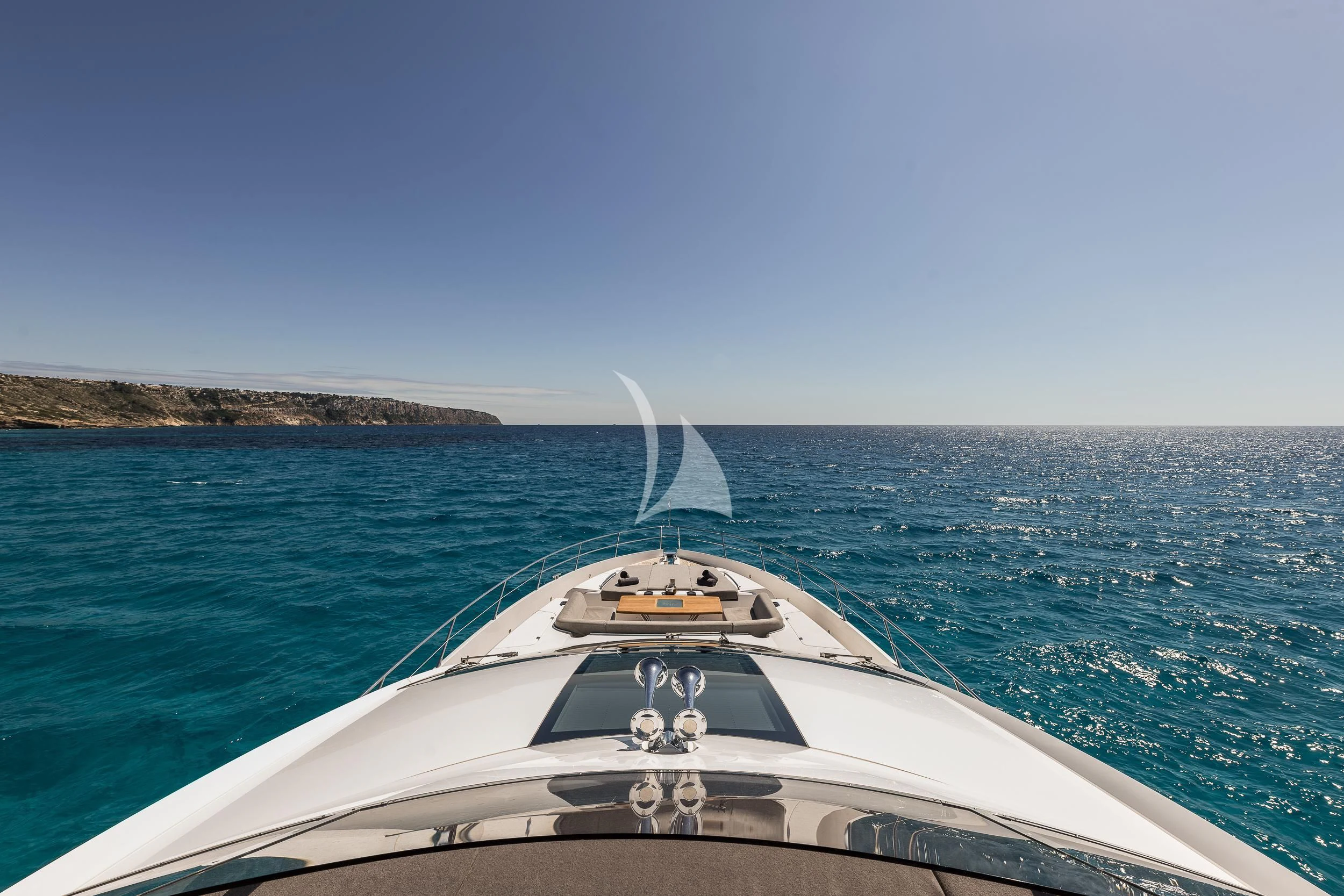 a boat in the water aboard SEAWATER Yacht for Sale