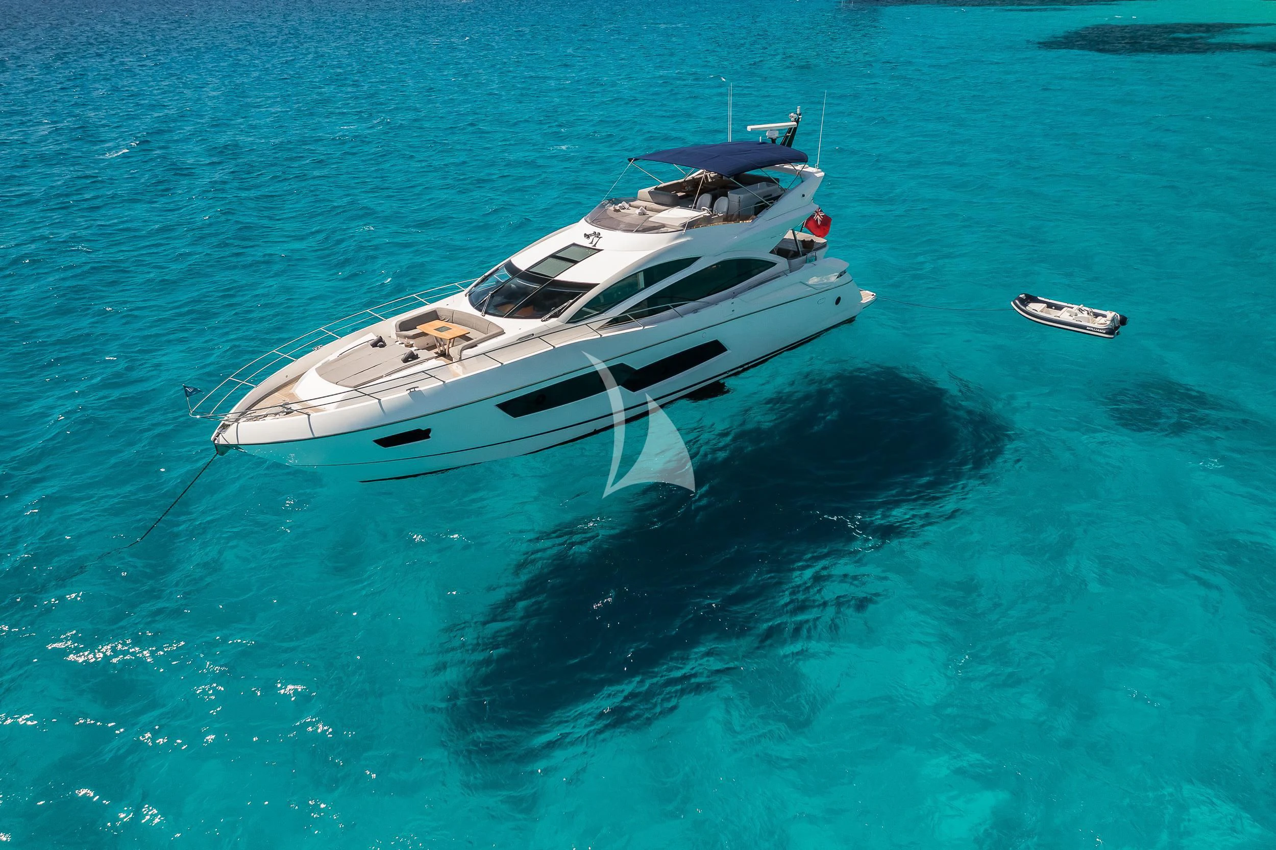 a boat in the water aboard SEAWATER Yacht for Sale