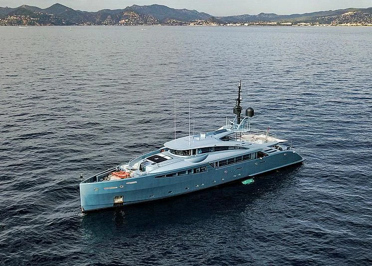 a boat in the water aboard QUEEN ALLA Yacht for Sale