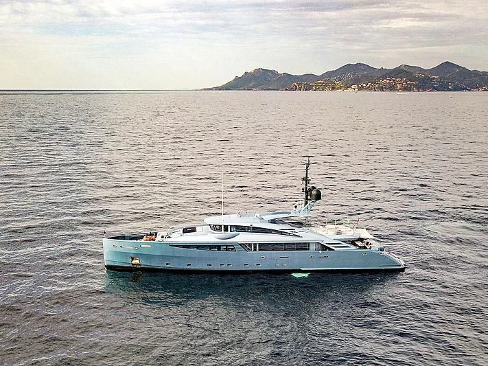 a boat in the water aboard QUEEN ALLA Yacht for Sale
