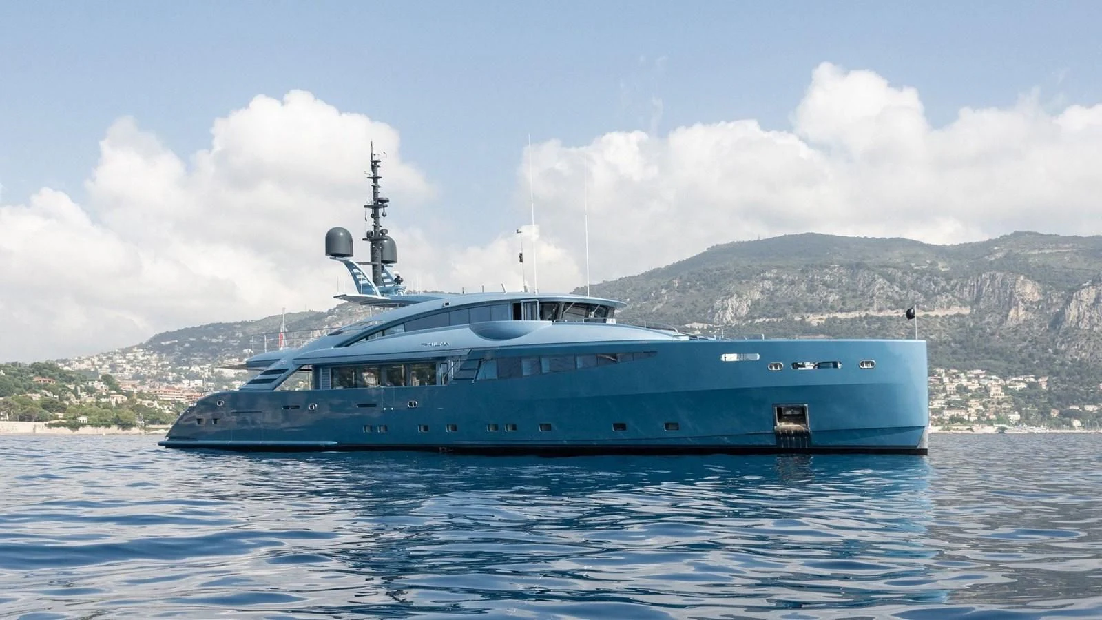 a boat in the water aboard QUEEN ALLA Yacht for Sale