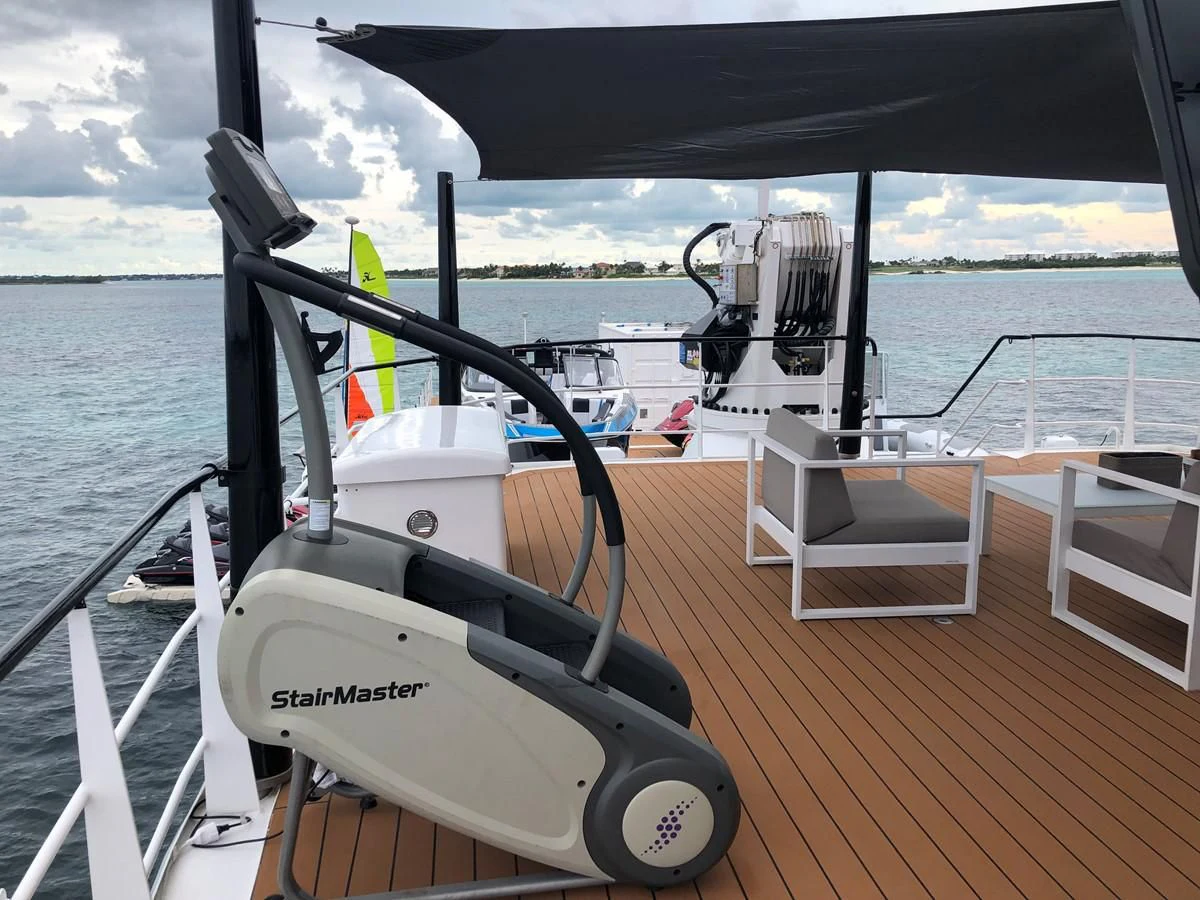 a boat on the water aboard CHASING ROMANCE Yacht for Sale