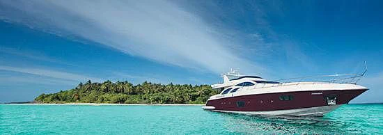 a boat in the water aboard THE SULTANS WAY 001 Yacht for Sale