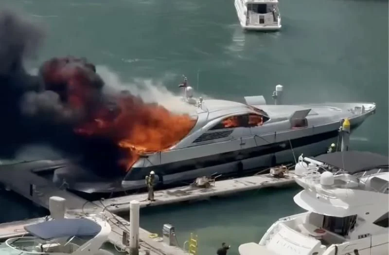 a boat on the water aboard SPIRIT OF ZEN Yacht for Sale